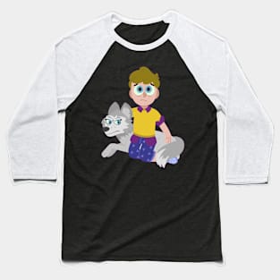 Camp Camp Jasper and Wolfie Baseball T-Shirt